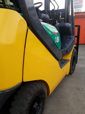 ขายด่วนรถฟอร์คลิฟท์ KOMATSU FG18HW-20 เครื่องยนต์เบนซีน+LPG เสายกสูง 3 เมตรฟูฟรี เครืองยนต์เกียร์แน่นๆ/ไฮดรอลิคยกแรงๆ