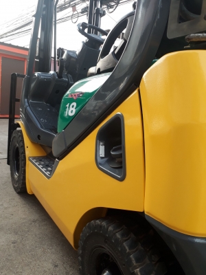 ขายด่วนรถฟอร์คลิฟท์ KOMATSU FG18HW-20 เครื่องยนต์เบนซีน+LPG เสายกสูง 3 เมตรฟูฟรี เครืองยนต์เกียร์แน่นๆ/ไฮดรอลิคยกแรงๆ