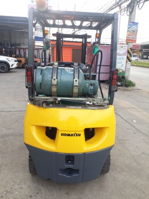 ขายด่วนรถฟอร์คลิฟท์ KOMATSU FG18HW-20 เครื่องยนต์เบนซีน+LPG เสายกสูง 3 เมตรฟูฟรี เครืองยนต์เกียร์แน่นๆ/ไฮดรอลิคยกแรงๆ