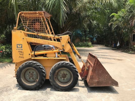 ขายรถตัก BOBCAT YANMAR Y10W ดีเซล ขับ4ล้อ สวยเดิมจากญี่ปุ่น ยังไม่เคยใช้ในไทย115,000เท่านั้น!!