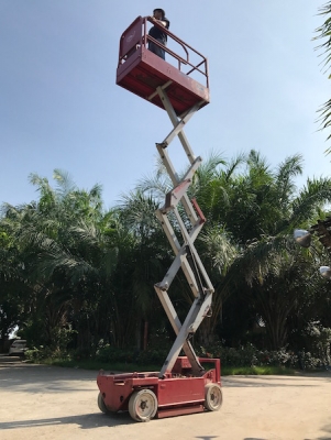 ขายรถกระเช้า AICHI ไฟฟ้า สูง6เมตร สวยเดิมจากญี่ปุ่นยังไม่เคยใช้ในไทย 75,000เท่านั้น