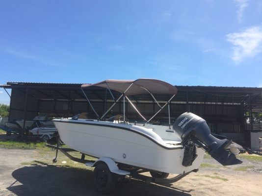 ขายเรือ mercury 16ฟุต เครื่อง Yamaha50 4จังหวะ
