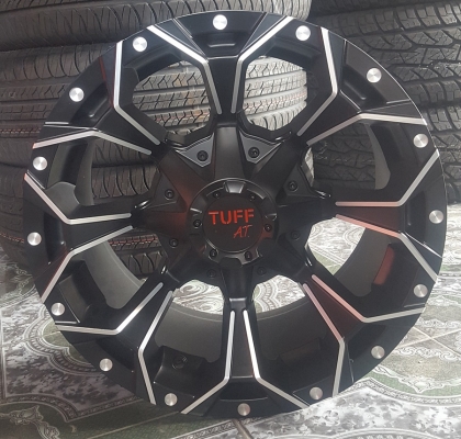 ล้อใหม่ ขอบ16 TUFF AT หน้า8 OFF 0  4 ล้อ