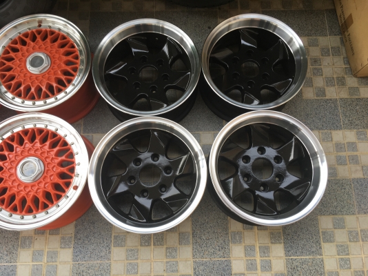 ล้อขอบ 15 x7 6รู 139 ET-13 ทำสีมาใหม่ หนาๆไม่คดไม่ดุ้ง สวยๆ