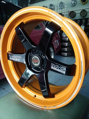 แม็กใหม่ลายทีอี37 ขอบ 17 ใส่เก๋ง 4 รู 100 ราคา 8900 บาท