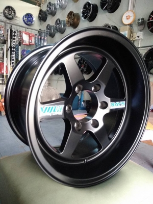 แม็กใหม่ลายทีอี37 ขอบ 16 ใส่กระบะ 6 รู ราคา 9900 บาท แม็กใหม่ลายทีอี37 ขอบ 16 ใส่กระบะ 6 รู ราคา 9900 บาท