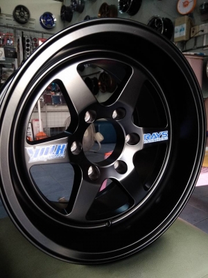 แม็กใหม่ลายทีอี37 ขอบ 16 ใส่กระบะ 6 รู ราคา 9900 บาท แม็กใหม่ลายทีอี37 ขอบ 16 ใส่กระบะ 6 รู ราคา 9900 บาท