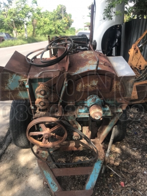 ขายด่วน เครื่องตัดหญ้า ตัดกิ่งไม้ 4ใบมีดสับ เครือง อีสุ เจมินี่90แรง พร้อมสาลี่ลาก เลิกใช้งานแล้ว ขาย 35000 บาท