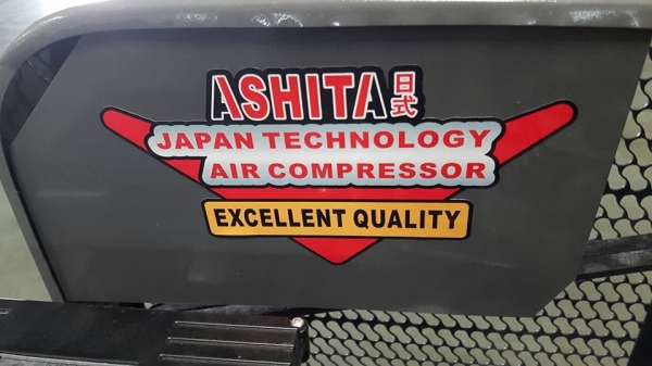 (10บาร์*ไฟบ้าน220V.)สินค้าใหม่เข้าเพิ่มเติม ขายถูกด่วนๆ*เครื่องปั๊มลมASHITAขนาด300 ลิตร,3สูบ,4HPแรง(สามารถใช้กับไฟบ้านได้) ยังไม่เคยใช้งาน