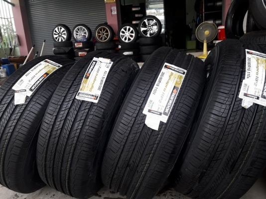 ขายล้อแม็กใหม่ te37 suv 18" ยางใหม่