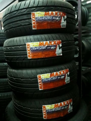 ยางใหม่ปี17 maxxis ipro 215/45r17