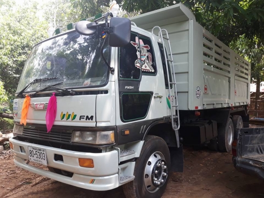 Hino 3H เครื่อง JO8C-220 แรง แม่เดี่ยวดัมพ์สามมิตร พร้อมใช้งานค่ะ
