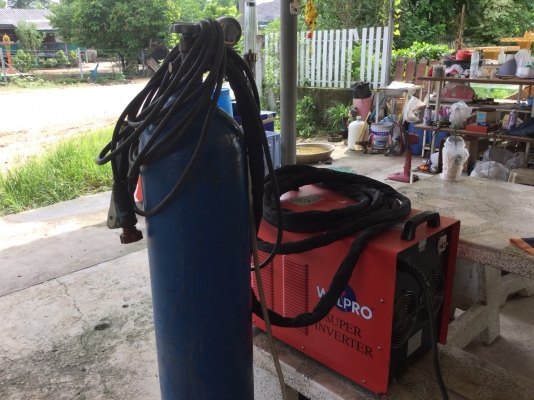 ขายตู้เชื่อมอลูมีเนียมมือ2 ยี่ห้อ WELPRO รุ่น TIG250PAC/DC
