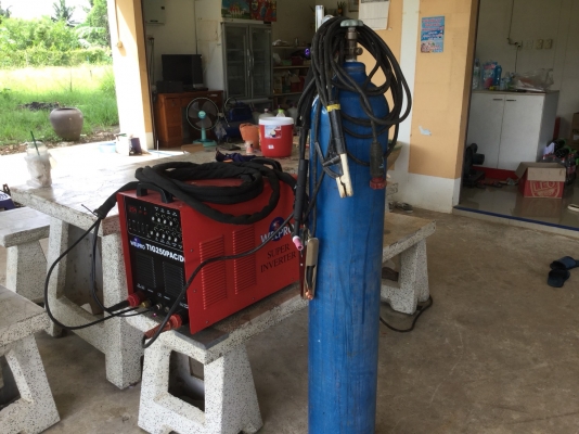 ขายตู้เชื่อมอลูมีเนียมมือ2 ยี่ห้อ WELPRO รุ่น TIG250PAC/DC