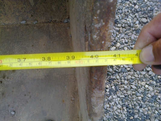 ขาย..บุ้งกี้ขนาด1คิวของแบคโฮ200 หูสลักกว้าง32.5ซม.