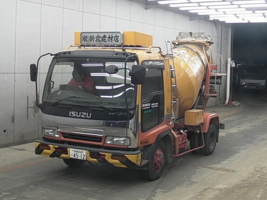 ขายรถโม่ปูนISUZU FORWARD นำเข้าญี่ปุ๋นเอกสารอินวอยซ์