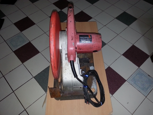 ขายไฟเบอร์ตัดเหล็ก14นิ้วยี่ห้อ maktecพร้อมใช้งาน