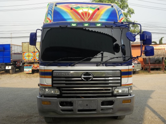 ขายด่วนรถบรรทุก 12 ล้อโปรเซียเครื่อง p11c กระบะดั้มปรีเนียมพร้อมลูกพ่วงสามเพลา