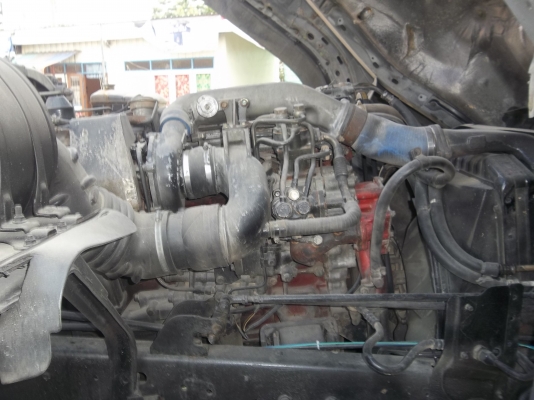 ขายด่วนรถบรรทุก 12 ล้อโปรเซียเครื่อง p11c กระบะดั้มปรีเนียมพร้อมลูกพ่วงสามเพลา