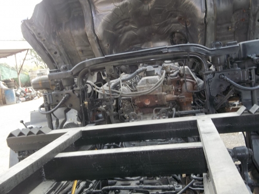 ขายด่วนรถบรรทุก 12 ล้อโปรเซียเครื่อง p11c กระบะดั้มปรีเนียมพร้อมลูกพ่วงสามเพลา