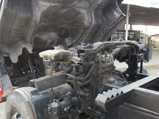 ขายด่วนรถบรรทุก 12 ล้อโปรเซียเครื่อง p11c กระบะดั้มปรีเนียมพร้อมลูกพ่วงสามเพลา