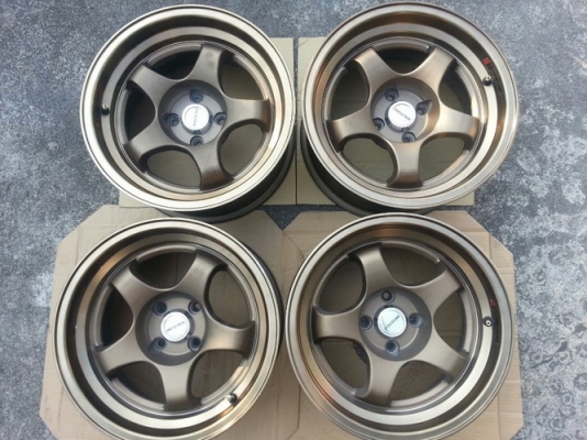 ล้อ15 MeisterS1R 4รู100 กว้าง7.5 ออฟ0