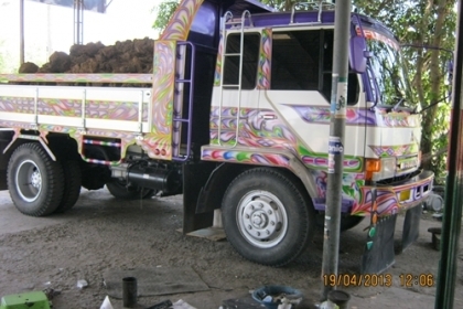 ขายรถหกล้อดั้มดิน มิซูบิชิ FK 457H เครื่อง6 D16 เทอร์โบ 260 แรงม้า