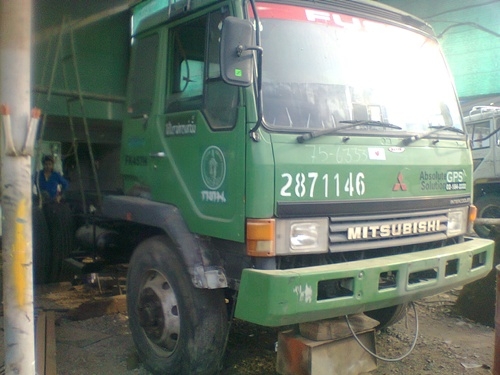 ขายรถหกล้อดั้มดิน มิซูบิชิ FK 457H เครื่อง6 D16 เทอร์โบ 260 แรงม้า