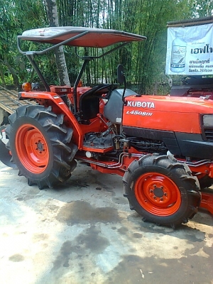 ขายด่วนรถไถ KUBOTA 45DI (45แรงม้า) อุปกรณ์ 3 ชิ้น