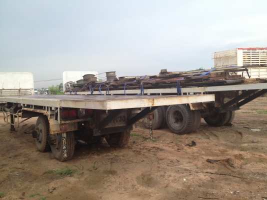 ขาย หางเทรลเลอร์ 2 เพลาพื้นเรียบมีทะเบียนทุกหางตามสภาพหางสภาพสวยครับมี 3 หางครับ