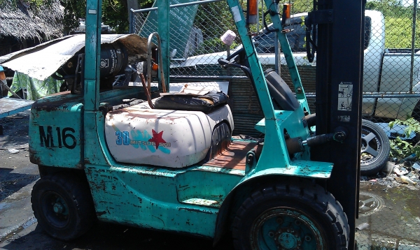 ขายรถฟอร์คลิฟต์3ตันติดแก๊สพร้อมใช้งาน