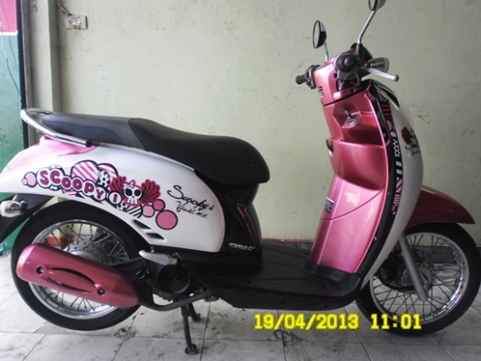 scoopy-iรถปี54รถสวยเครื่องดีมากสภาพ95\%วิ่งน้อยพร้อมใช้งาน