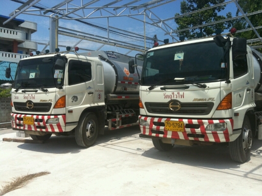 รถ 10 ล้อ บรรทุกน้ำมัน HINO MEGA FL 1J 220 แรงม้า
