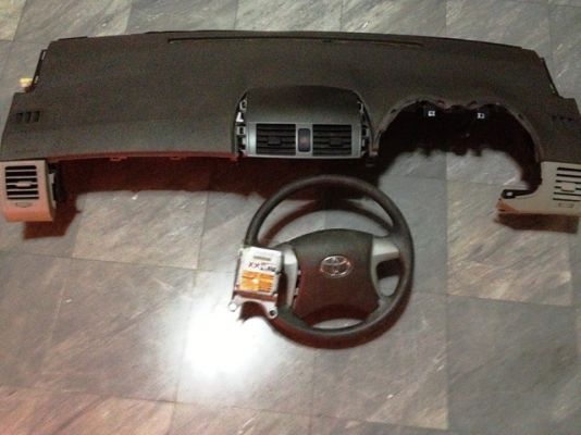 ชุดแผงรวมแอร์แบ๊ค toyota new altis 2009