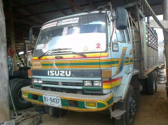 ISUZU ROCKY FXZ 240 HP 6SD1 ปี 40 สิบล้อ 2 เพลา ร็อกนางฟ้า มีระบบลากพ่วงติดตั้งมาให้ครบพร้อมใช้งาน กระบะคอกไม้มีบาร์อ้อยไม่ดั๊มพ์ เครื่องแน่นดีไม่มีเยิ้ม หัวเก๋งบางเดิมภายในเก๋งสวยครบพร้อม แอร์เย็น พ.เพาเวอร์ เบรคทริ๊ปฟี้ ช่วงล่างคัชซีสวยไม่มีดาม ยางสภาพด