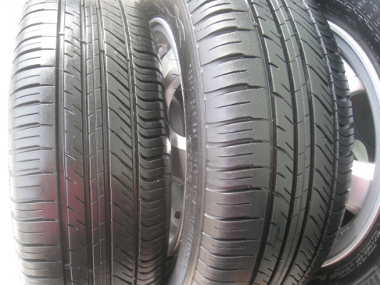 ขายล้อแม็กเดิม Toyota soluna 14"x5" et33 4รู100 +ยางปี 11 (081-3747940)