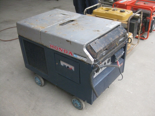 ขายเครื่องไฟ HONDA GENERATOR EX5000 5.0KVA พร้อมใช้งาน