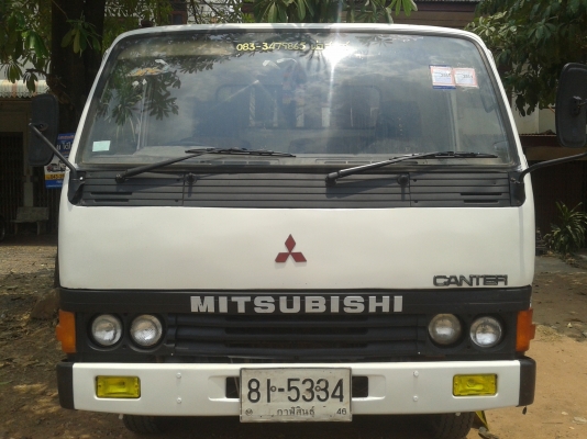 ขาย 6 ล้อ MITSUBISHI 100 แรงปี 39 ( FE444E)  (4D31)รถห้างแท้ พวงมาลัยพาวเวอร์ เฟืองท้ายF ใหญ่ISUZU)