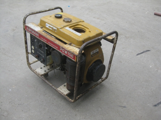 ขายเครื่องปั่นไฟพร้อมเชือมAIRMAN WELDER/GENERATOR PGW150 /3.6KW พร้อมใช้