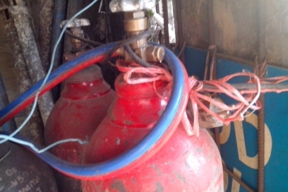 ถังลมขนาดใหญ่สภาพสวยครับ มีอยู่ 2 ลูกครับพร้อมใช้งานครับสวยๆครับ