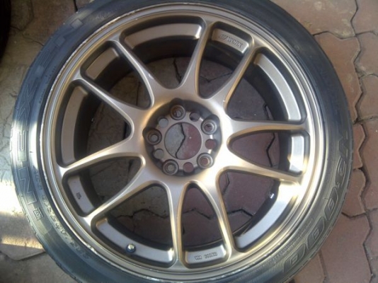 ขาย work emotion cr แท้ขอบ18 5รู114 ครับ หน้า 7.5 off 48 หลัง 8.5 off 43 เดิมๆครับมีร่องรอยบ้าง ไม่คดไม่ดุ้ง ยังไม่เคยใส่เลย 33500 call 0813122649 0875800722