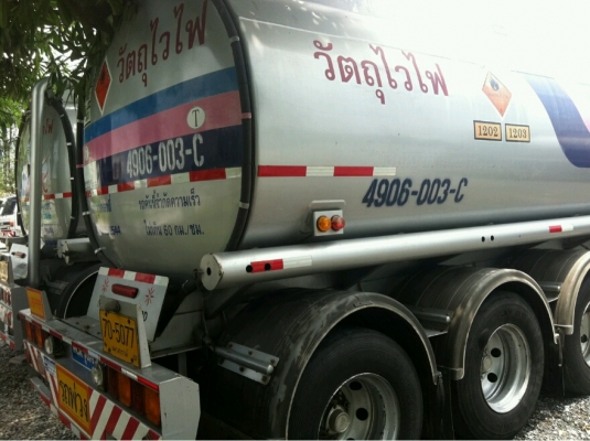 ถังน้ำมัน 40,000 ลิตร  3 เพลา