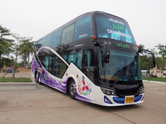 ขายบัสแอร์8ล้อ2ชั้นคลัทซี ช่วงล่าง+เครื่อง MITSUBISHI 10 น็อตแท้