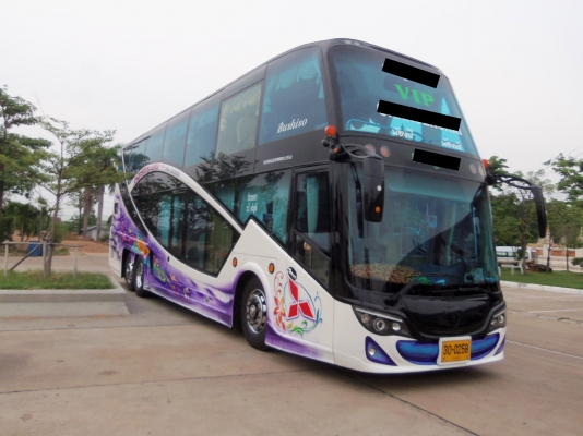 ขายบัสแอร์8ล้อ2ชั้นคลัทซี ช่วงล่าง+เครื่อง MITSUBISHI 10 น็อตแท้