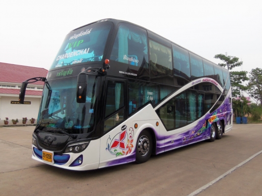 ขายบัสแอร์8ล้อ2ชั้นคลัทซี ช่วงล่าง+เครื่อง MITSUBISHI 10 น็อตแท้