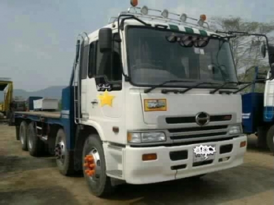 HINO PROFIA 320 HP P11C TURBO รถบรรทุก 12 ล้อหางปลาเพลาเดียว สวยจัดพร้อมใช้งาน เครื่องดีแรงดีมากครับ ภายในเก๋งคอนโซลสวยเต็ม แอร์ เพาเวอร์ ระบบไฟฟ้ามีครบพร้อม ช่วงล่างเบรคทริ๊ปฟี้คัชซีใหญ่สวย ยางสภาพดีพร้อมลากพร้อมบรรทุกได้เลย เอกสารเล่มทะเบียนภาษีครบพร้อม