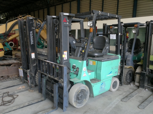 ขายรถฟอร์คลีฟท์ไฟฟ้า MITSUBISHI  FB15 รถนอกนำเข้าจากญี่ปุ่น ราคาถูกครับโทรเลย.มานะ 085-9049669