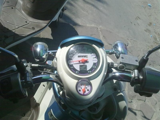 ขายมอเตอร์ไซค์ scoopy-i สีฟ้า ปลายปี2010 เดิมๆมือเดียว