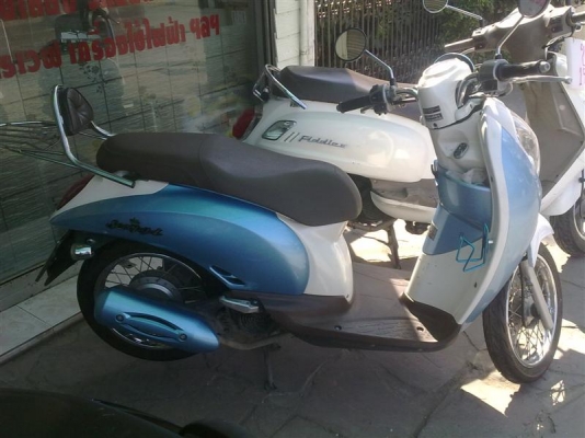 ขายมอเตอร์ไซค์ scoopy-i สีฟ้า ปลายปี2010 เดิมๆมือเดียว