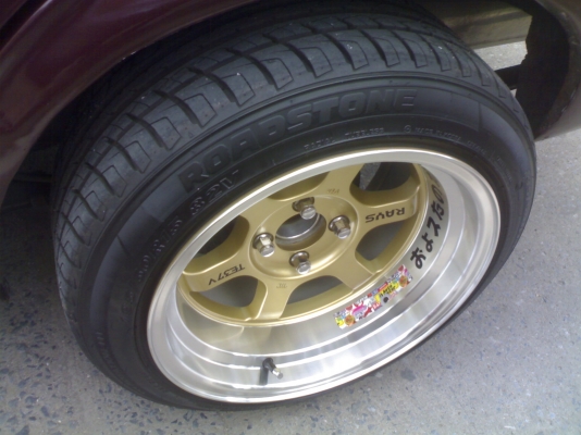 ขายล้อขอบ15 TE37V หล่อจัด สักชุด